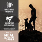 90% Quality Animal Ingredients.