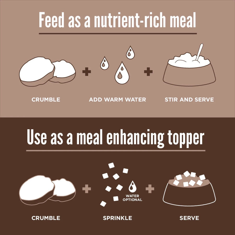 *Feed as a nutrient-rich meal
*Use as a meal enhancing topper