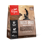 ORIJEN Regional Red Freeze Dried Dog Food front of bag.
