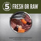 ORIJEN Tundra Dry Dog Food Ingredients Image.