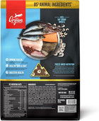 ORIJEN Wild Reserve Fish Recipe Dry Dog Food Back Packet