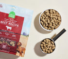 Open Farm Freeze Dried Raw Grass-Fed Beef Morsels For Dogs Serving.