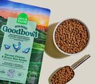 Open Farm Goodbowl Harvest Chicken and Brown Rice Recipe Serving.