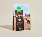 Open Farm Grain Free Pasture-Raised Lamb Dry Dog Food front of bag.