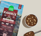 Open Farm RawMix Front Range Ancient Grains Dry Dog Food Serving.