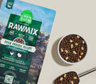 Open Farm RawMix Open Prairie Grain Free Dry Dog Food Serving.