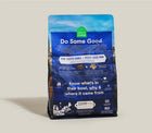 Open Farm RawMix Wild Ocean Grain Free Dry Dog Food back of bag.