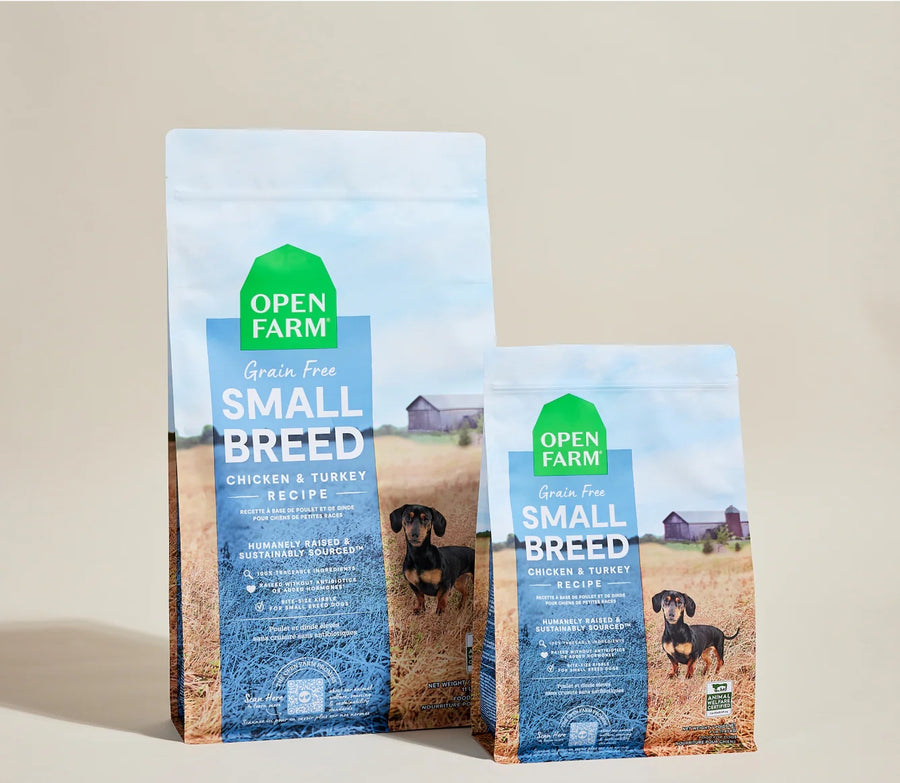 Open Farm Small Breed Grain Free Dry Dog Food Sizes.