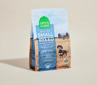 Open Farm Small Breed Grain Free Dry Dog Food front of bag.
