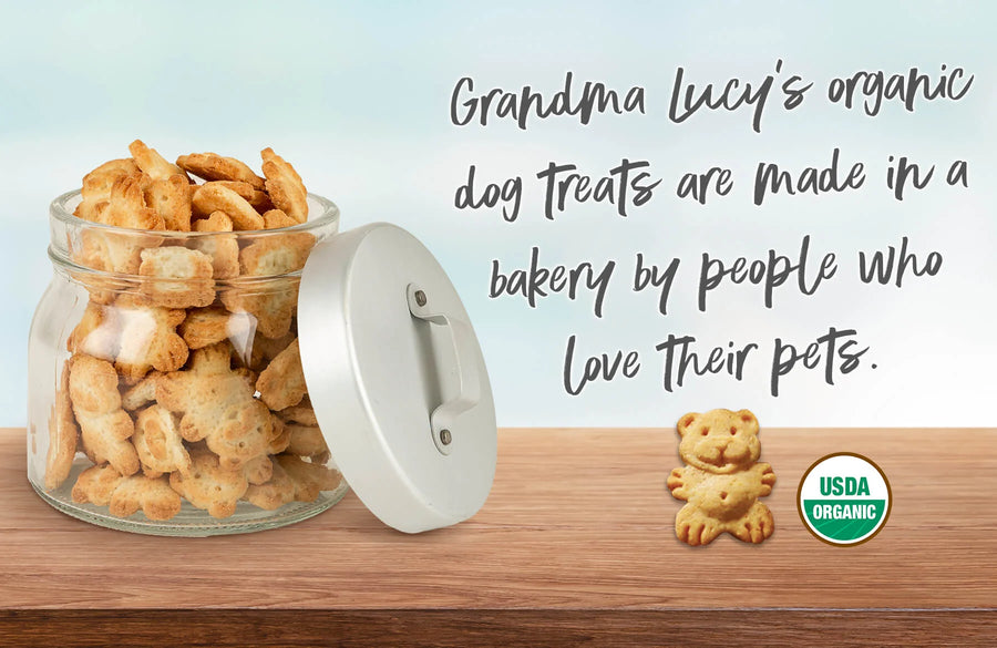 Grandma Lucy's Organic Gingerbread Dog Treats