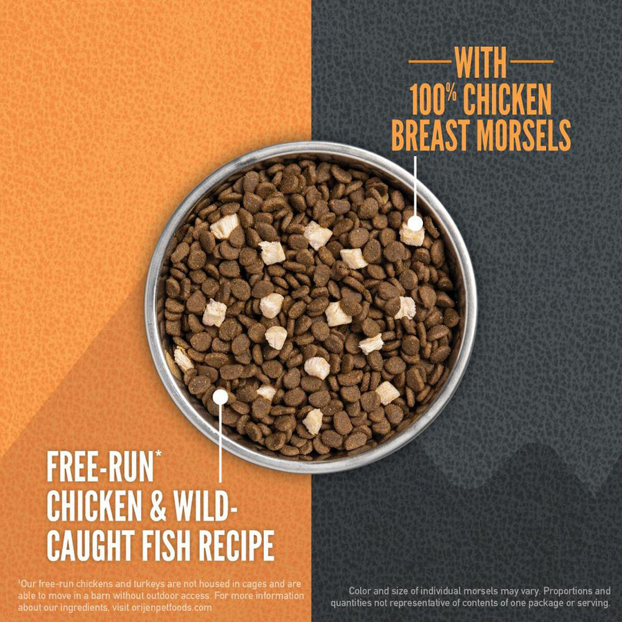 Orijen Wild Reserve Free-Run Chicken 100% Chicken Breast Morsels & Wild-Caught Fish Recipe Dry Cat Food 