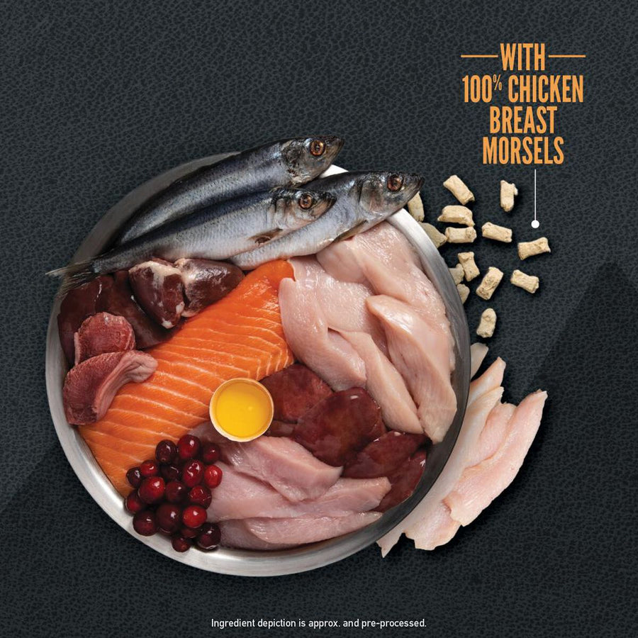 Orijen Wild Reserve Free-Run Chicken & Wild-Caught Fish Recipe Dry Cat Food with 100% Chicken Breast Morsels