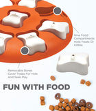Features of Outward Hound Dog Smart Interactive Treat Puzzle Dog Toy making it more fun with food