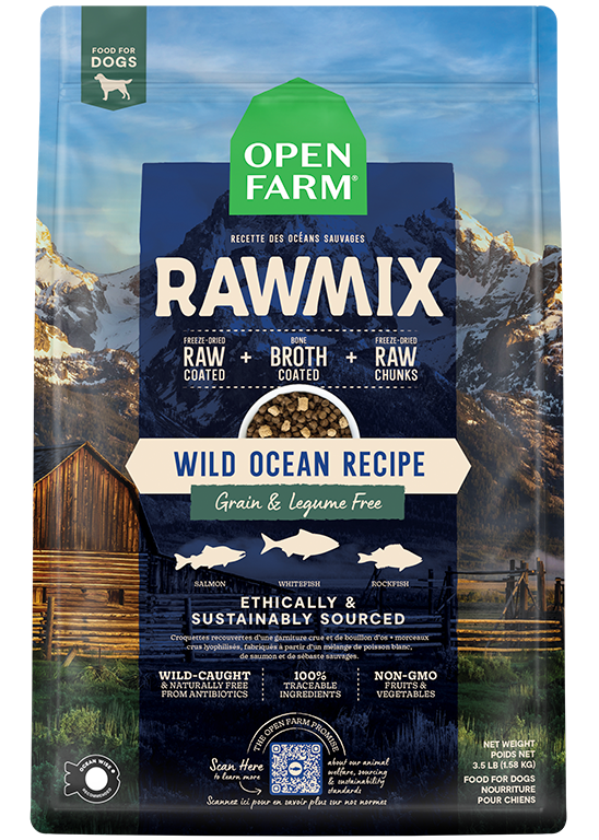 Open Farm RawMix Wild Ocean Grain Free Dry Dog Food