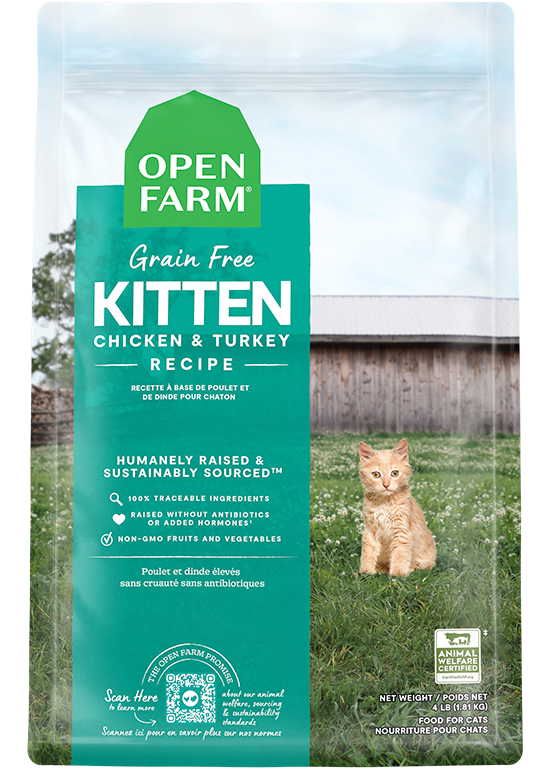 Open Farm Grain Free Kitten Recipe Dry Cat Food