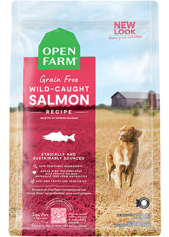 Open Farm Grain Free Wild Caught Salmon Dry Dog Food