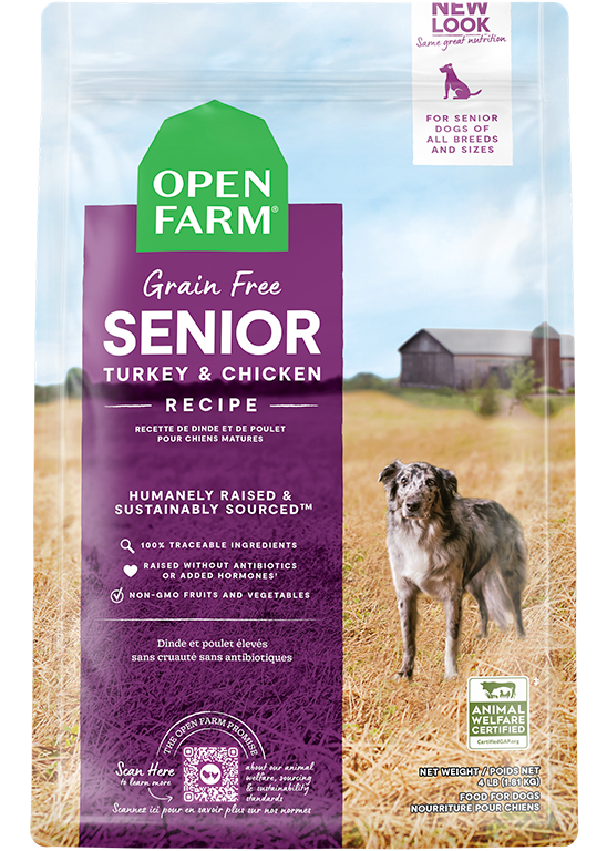 Open Farm Grain Free Senior Dry Dog Food