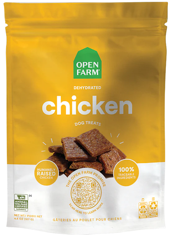 Open Farm Dehydrated Chicken Dog Treats