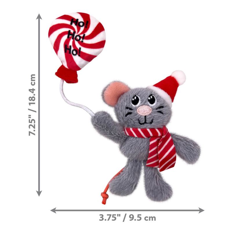 KONG Holiday Occasions Crinkly Mouse Cat Toy