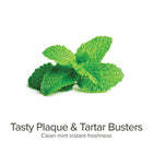 PURE and Natural Pet Plaque & Tarter Removal Wipes for Dogs & Cats Instant Freshness
