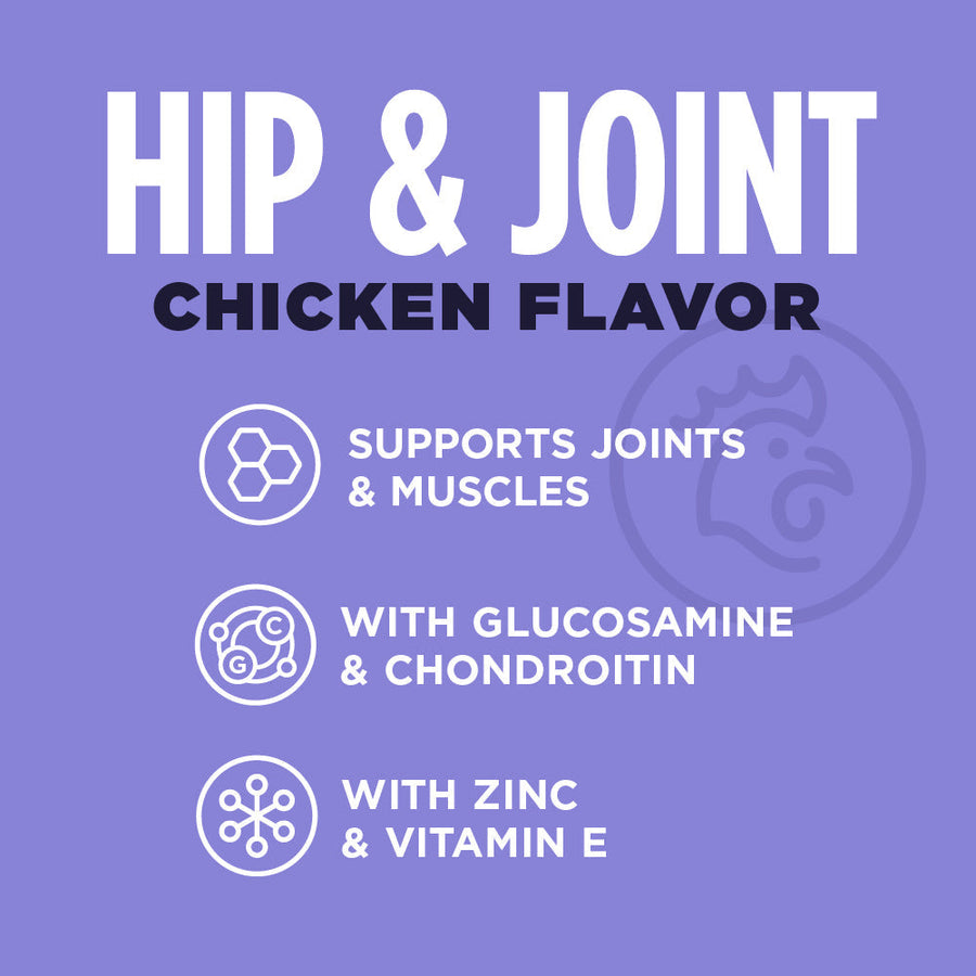 NutriSource PureVita Hip & Joint Chicken Flavor Dog Treats