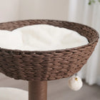 Closer Detail of PetPals Quartz 5 Level Eco-Friendly Cat Tree Basket