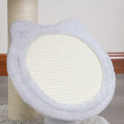 PetPals Urbane Grey Multi-Activity Scratching Post is the perfect scratcher for your active pet. This interactive design features a natural sisal carpet that helps keep your cat's claws trimmed and healthy and a carpet material for a softer feel. 