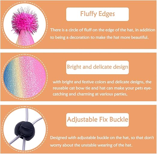 Features of Pet Birthday Hat X-Large