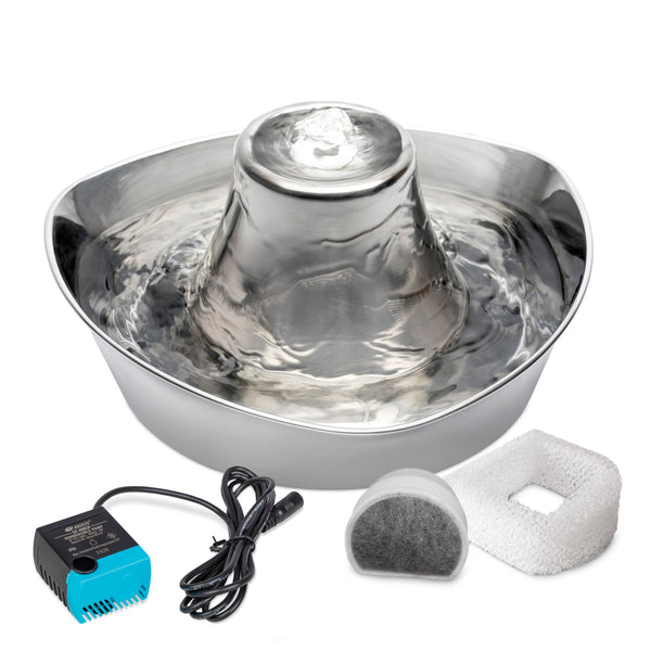 Petsafe Seaside Stainless Steel Pet Fountain. 