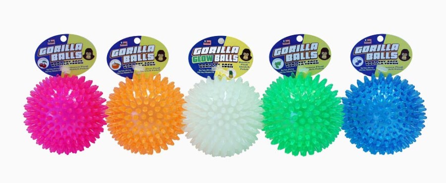 Petsport Gorilla Ball Dog Toy Assorted Colors