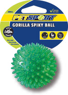 Petsport Gorilla Ball Dog Toy Green, Front Packaging