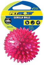 Petsport Gorilla Ball Dog Toy Pink Front Packaging