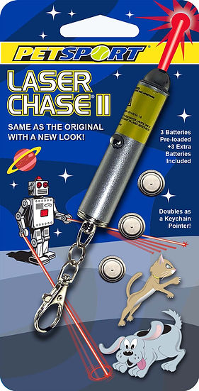 Petsport Laser Chase II, Front Packaging