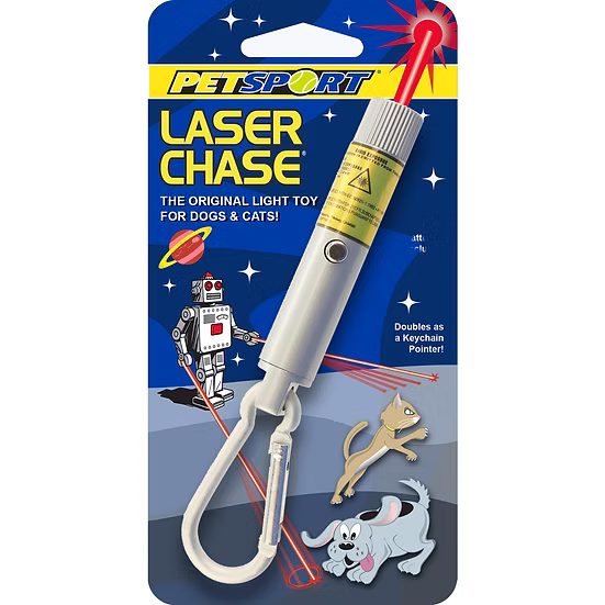 Petsport Laser Chase Rechargeable Front of Package