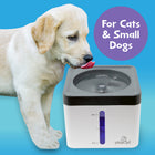 For cats and small dogs. 