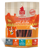 Plato Hundur's Thinkers Chicken Meat Stick Dog Treats 18oz, Front Pouch