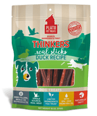 Plato Hundur's Thinkers Duck Meat Stick Dog Treats 18oz, Front Pouch
