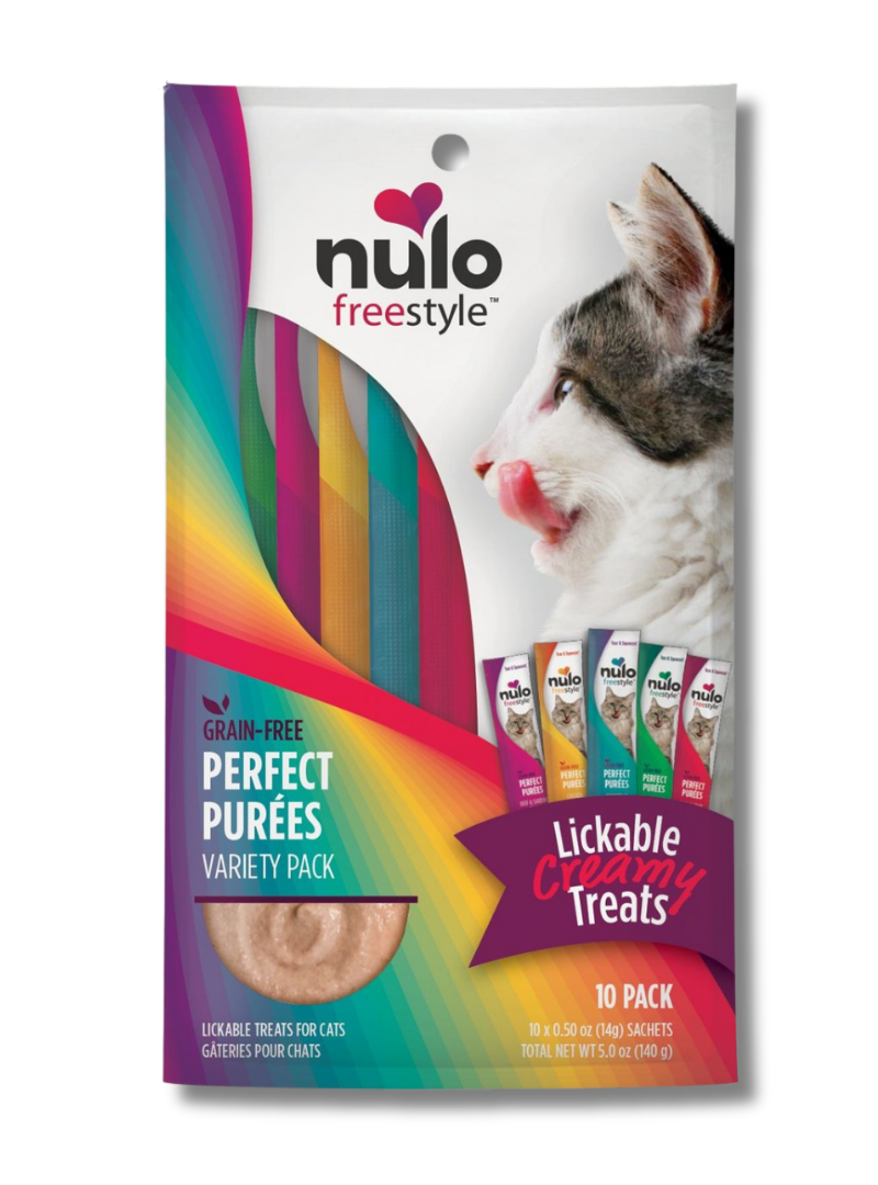 Nulo FreeStyle Perfect Purees Variety Pack, Front Packaging