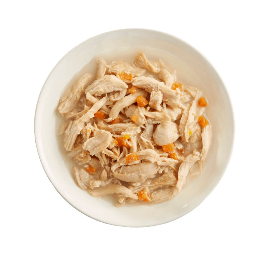 RAWZ Hunks Chicken Breast, Pumpkin, and New Zealand Green Mussels Recipe Canned Dog Food.