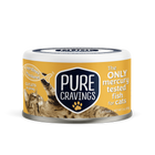 Pure Cravings Cutlets In Gravy Mackerel & Sardines Canned Cat Food front of can.