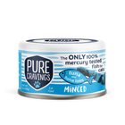 Pure Cravings Minced Tuna & Tuna Loin Canned Cat Food front of can.