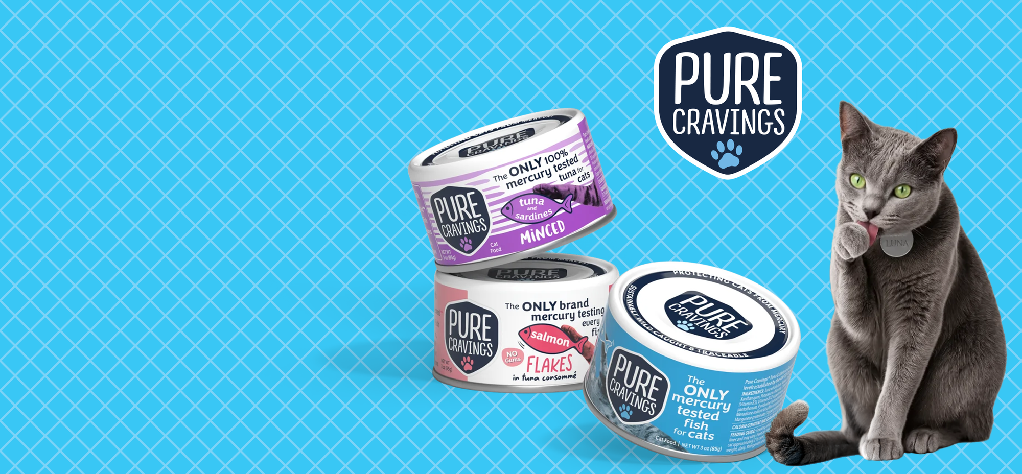 The Only 100% Mercury Tested Tuna & Salmon Cat Food