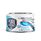 Pure Cravings Tuna Flakes in Tuna Consomme Canned Cat Food front of can.