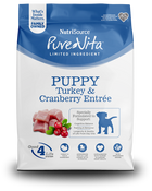 Purevita Turkey & Cranberry Dry Puppy Food front of bag.