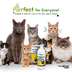 Liquid Health Purr-Fection Omega-3 Fish Oil For Cats is suitable & safe for all sizes, age and breed
