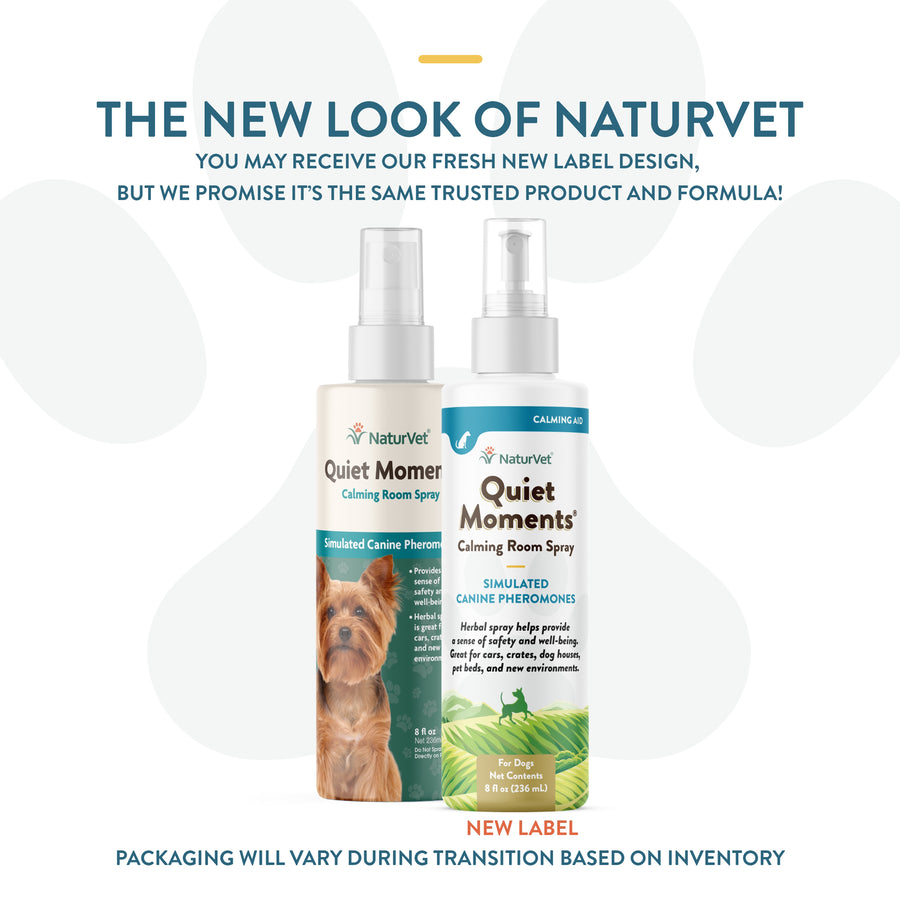 Naturvet Quiet Moments Calming Aid Room and Crate Spray