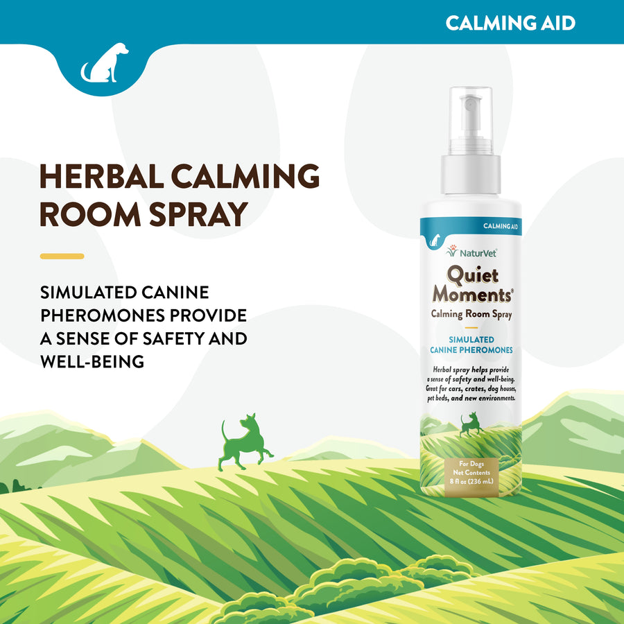 Naturvet Quiet Moments Calming Aid Room and Crate Spray