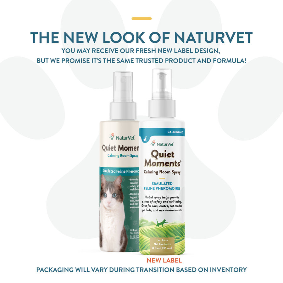 Naturvet Quiet Moments Calming Cat Room and Crate Spray