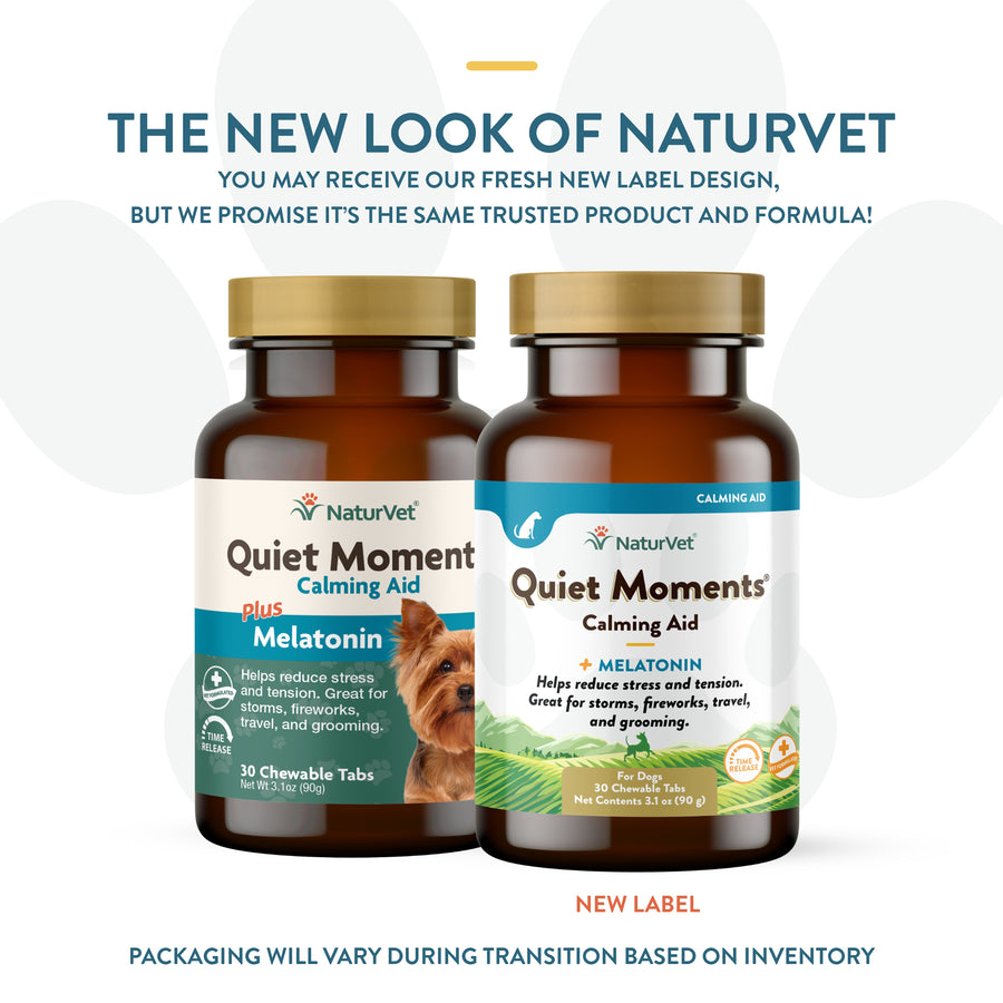 Naturvet Quiet Moments Calming Aid Chewable Tablets