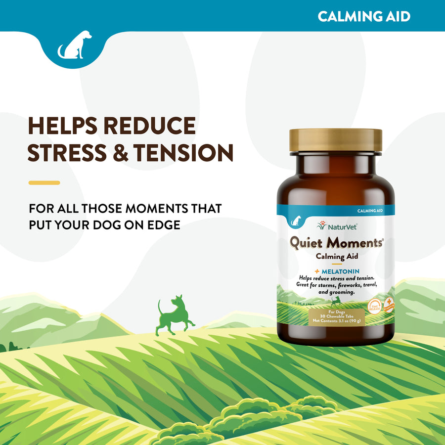 Naturvet Quiet Moments Calming Aid Chewable Tablets